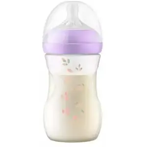 AVENT SCY903/66 Biberon Déco fleur 260 ml  pas cher