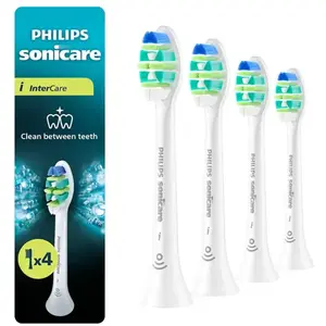 Philips I InterCare - Lot de 4 têtes de brosse - HX9004/87 pas cher