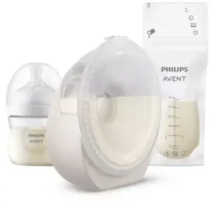 Philips Single Breast Pump Starter Set - Gamme Natural Care mains libr... pas cher