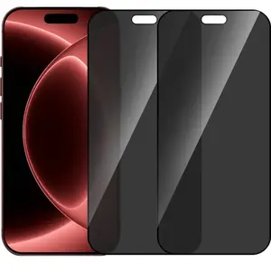 BlueBuilt iPhone 18 Pro Max Protège-écran avec Filtre de Confidentialité Verre Lot de 2 BBPSPDUOAI18PM001 pas cher