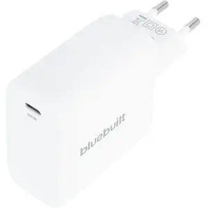 BlueBuilt Chargeur 100 W GaN USB-C Blanc BBPD100WW pas cher