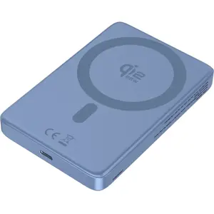 BlueBuilt Batterie Externe Sans Fil avec Qi2.2 et MagSafe 10 000 mAh avec Charge Rapide 25 Watts Bleu BBQ210KL pas cher