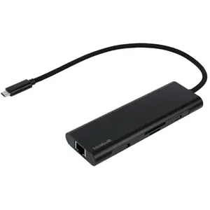 BlueBuilt 8-en-1 Station d'Accueil HDMI avec USB-C Noir pas cher