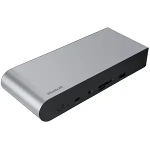 BlueBuilt DisplayLink Station d'Accueil Pro avec USB-C Argent pas cher