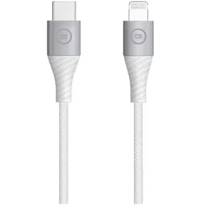 BlueBuilt USB-C vers Lightning Câble 1,5 m Nylon Blanc pas cher