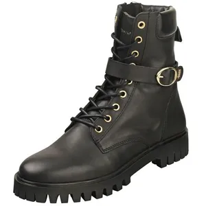 Tommy Hilfiger Tommy Hilfiger Buckle Lace Up Femme Bottes Décontracté Noir - 36