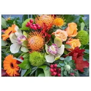Mr. Broccoli Puzzel 1000 Stukjes Volwassenen - Fantasy Flowers - Legpu... pas cher