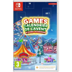 JUST FOR GAMES Calendrier De L'avent 2023 (code In A Box)-Jeu-SWITCH pas cher