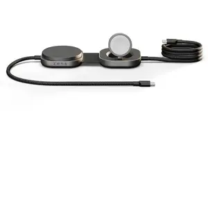 Comparateur de prix : Zens Charging Cable USB C-C Pro 3 Black, Chargeur sans fil, Noir
