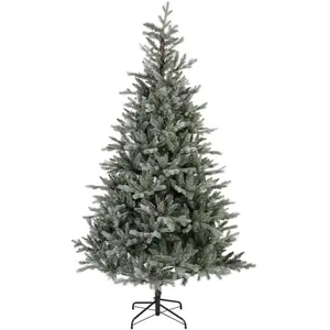 Lumineo Arbre de Noël, gris/blanc, dia152.00-H240.00 cm pas cher