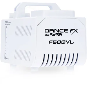 Ayra DanceFX F500VL RGB verticale rookmachine met 1L rookvloeistof pas cher
