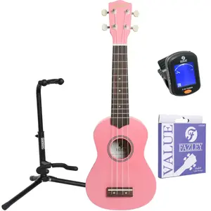 Fazley K21P-W sopraan ukelele starterset pas cher