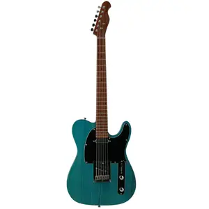 Comparateur de prix : Elektrische gitaar met gigbag Fazley Outlaw Series Coyote Plus SS Blue