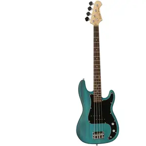 Comparateur de prix : Fazley Outlaw Series Peacemaker Basic Blue elektrische basgitaar met g...