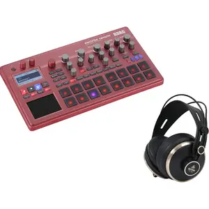 Korg Electribe Sampler 2 Red + Devine PRO 5000 studio hoofdtelefoon pas cher