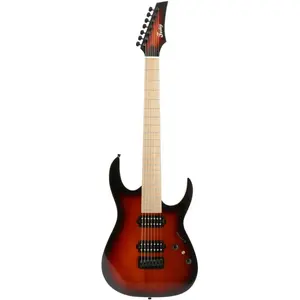 Fazley Modern Series F7S Sunburst 7-snarige elektrische gitaar pas cher