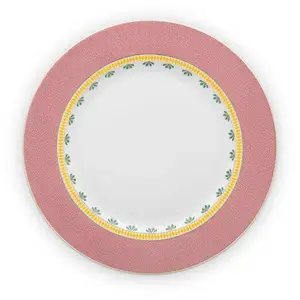 Plate La Majorelle Pink 26.5cm pas cher