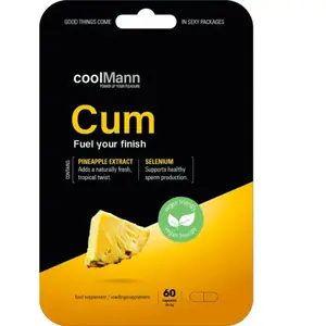 CoolMann - Cum Voedingssupplement - Ananas 60 pcs pas cher
