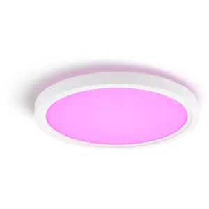 Philips, Applique + plafonnier, Hue White and Color Ambiance LED paneel Tento à 29 cm RGB+CCT wit pas cher