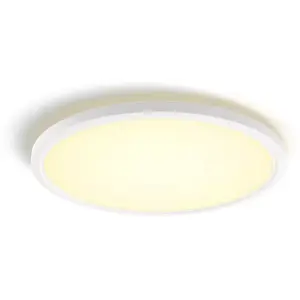 Philips Hue White ambiance Tento rond WA LED-plafondpaneel 54,2 cm wit pas cher