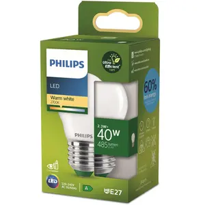 Philips, Ampoule, Ultra Efficient (E27, 2.30 W, 485 lm, 1 x, A)