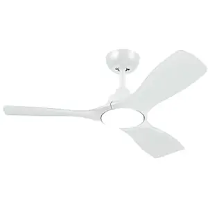 Comparateur de prix : Philips Olas Ventilator - Energiezuinige LED verlichting - Plafondlamp - Instelbare kleurtemperatuur - 24W - 107cm diameter - Afstandsbediening - Wit