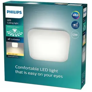 Philips Mauve plafondlamp - Wit - 2700K - 24W