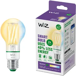 WiZ Tunable White E27 A60 60W - Slimme Filament Lamp - Wit