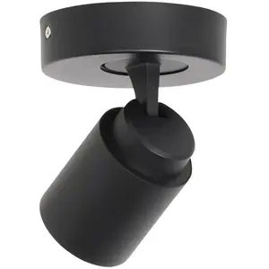 Razza Opbouwspot 1 lichts rond zwart - Modern - Freelight - 2 jaar gar... pas cher