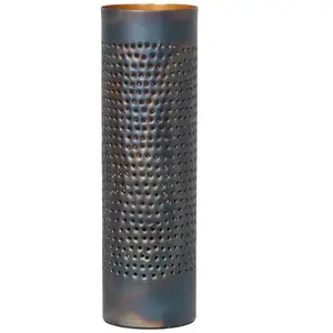 Tafellamp Freelight Forato - 1 lichts - metaal gevlamd bruin gouden bi... pas cher