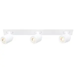 Freelight - Spot Razza 3 lichts L 54 cm GU10 wit pas cher