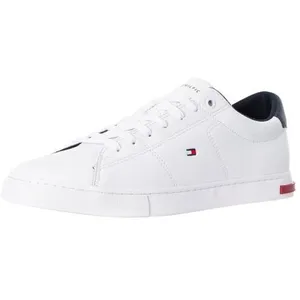 Tommy Hilfiger Tommy Hilfiger Baskets Essential En Cuir, Blanc - 42 pas cher