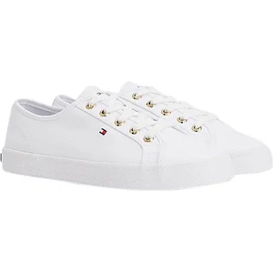 Comparateur de prix : Tommy Hilfiger Baskets Vulcanisées Essential Nautical pour femme, Blanc., 37 EU