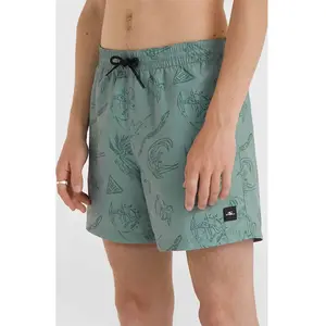 O´neill Short De Bain Mix&match Cali Print 15´´ pas cher