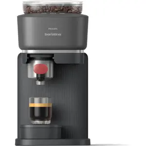 Philips Machine à expresso Baristina - Noire / Porte-filtre Rouge Framboise pas cher
