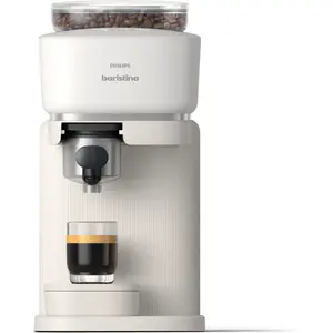 Philips Machine à expresso Baristina - Blanche / Porte-filtre Noir pas cher