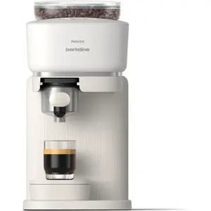 Philips Machine à expresso Baristina - Blanche / Porte-filtre Blanc pas cher