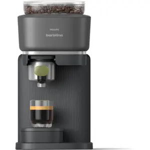 Philips Machine à expresso Baristina - Noire / Porte-filtre Vert Sauge pas cher