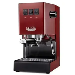 Gaggia Classic Evo Pro-design rood 2023 pas cher