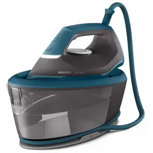 Philips GENERAT. SG2001/80 6BAR VAP 300G/M, Fer à repasser, Bleu, Gris pas cher