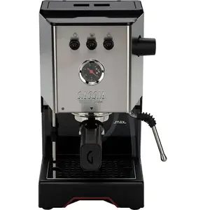 Gaggia Classic UP - 9bar - RVS behuizing - Zwart