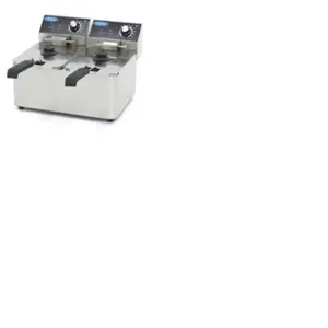Maxima Friteuse - 2 x 4 L - 2 paniers - jusqu'à 1,5 kg de fritesVendu parbol