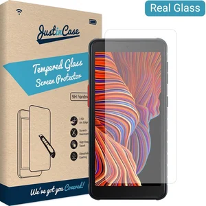 Just in Case Tempered Glass voor Samsung Galaxy Xcover 5 Protector - Arc Edges pas cher