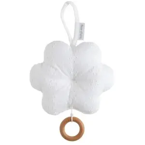 Baby's Only Fleur musicale à suspendre Calm blanc pas cher