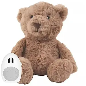 FLOW Peluche bruit blanc rechargeable Lou ours marron pas cher