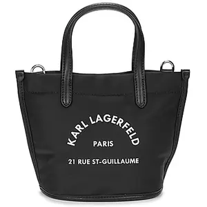 Handtas Karl Lagerfeld RSG NYLON MINI TOTE Zwart pas cher