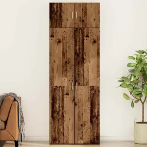 vidaXL Vidaxl Meuble De Rangement Avec Étagère Autre Avec Stockage Ave... pas cher