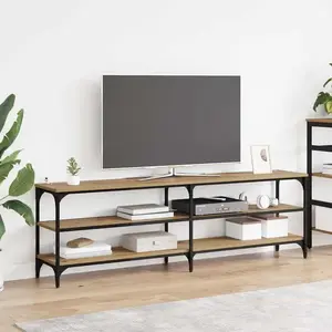vidaXL Meuble TV Chêne artisanal 160 x 30 x 50 cm pas cher