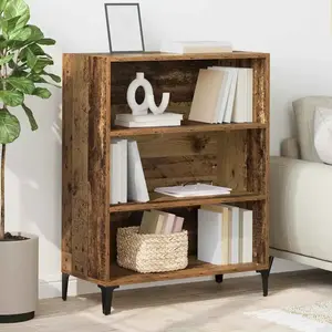 vidaXL Buffet Bois ancien 32,5 x 69,5 x 90 cm Bois d'ingénierie pas cher