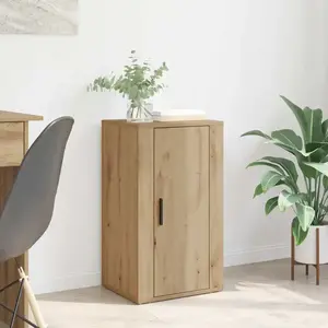 vidaXL Buffet chêne artisanal 40 x 33 x 70 cm Bois d'ingénierie pas cher